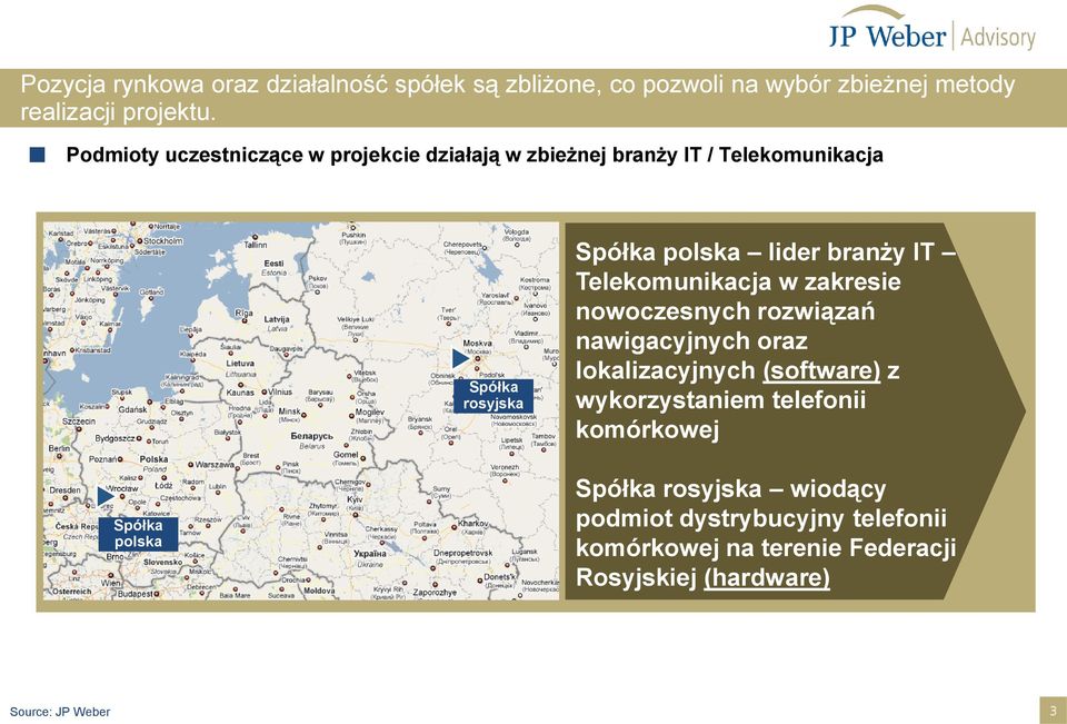 branży IT Telekomunikacja w zakresie nowoczesnych rozwiązań nawigacyjnych oraz lokalizacyjnych (software) z wykorzystaniem