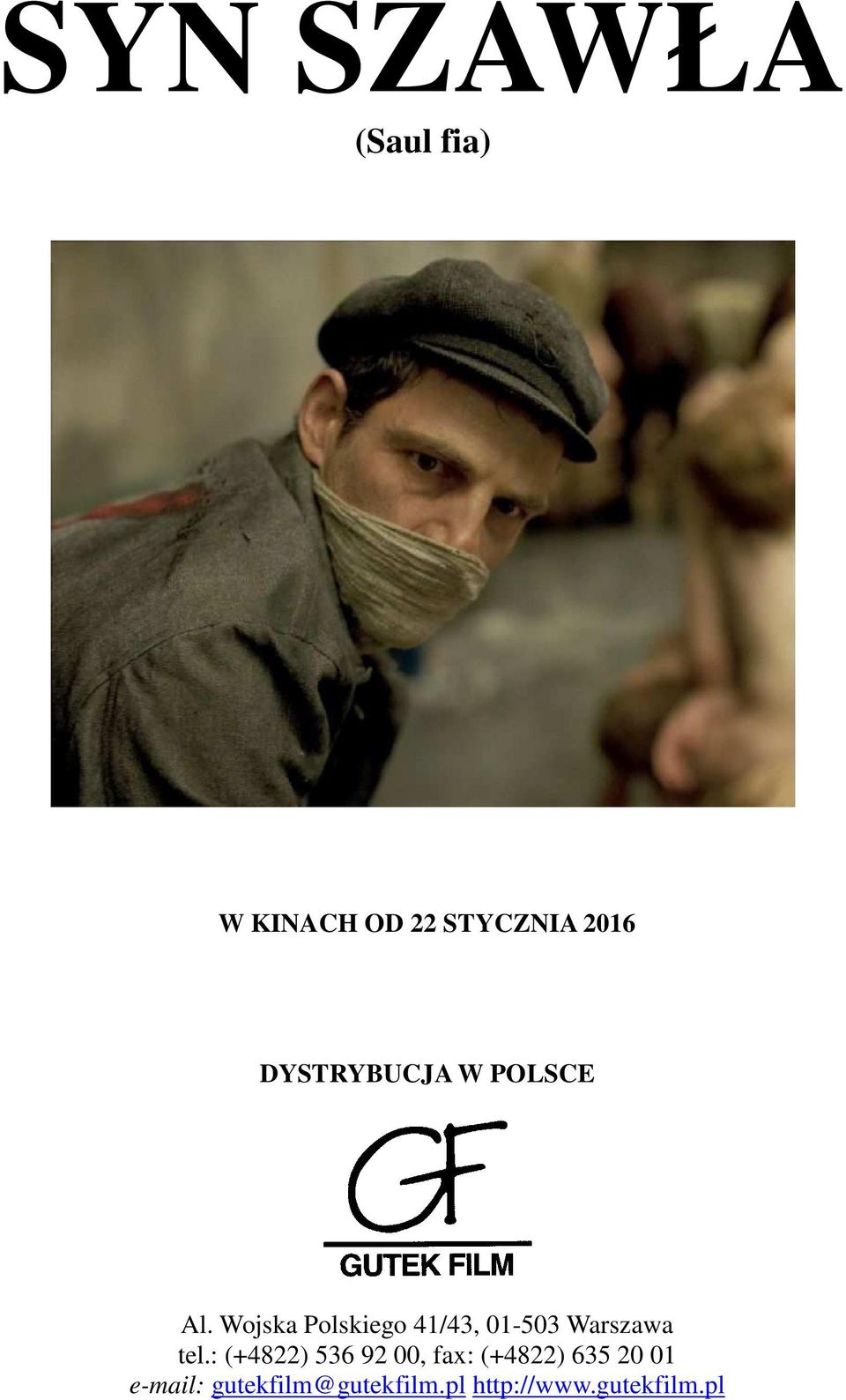 Wojska Polskiego 41/43, 01-503 Warszawa tel.