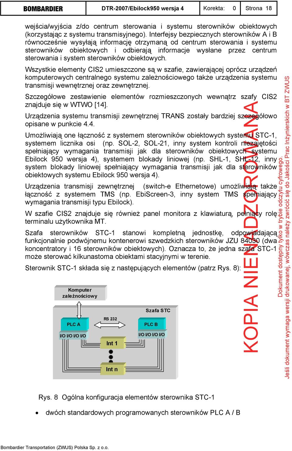 system sterowników obiektowych.