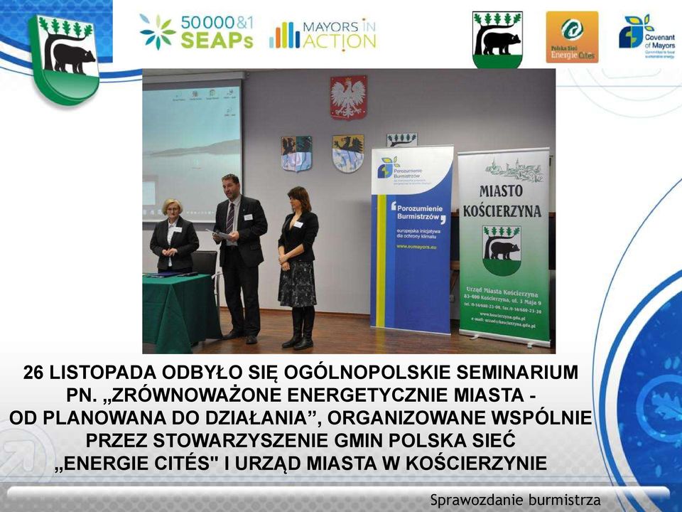 DZIAŁANIA, ORGANIZOWANE WSPÓLNIE PRZEZ STOWARZYSZENIE