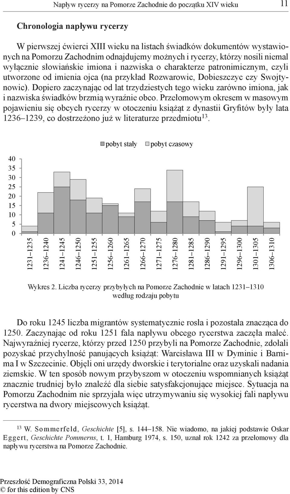 Dopiero zaczynając od lat trzydziestych tego wieku zarówno imiona, jak i nazwiska świadków brzmią wyraźnie obco.