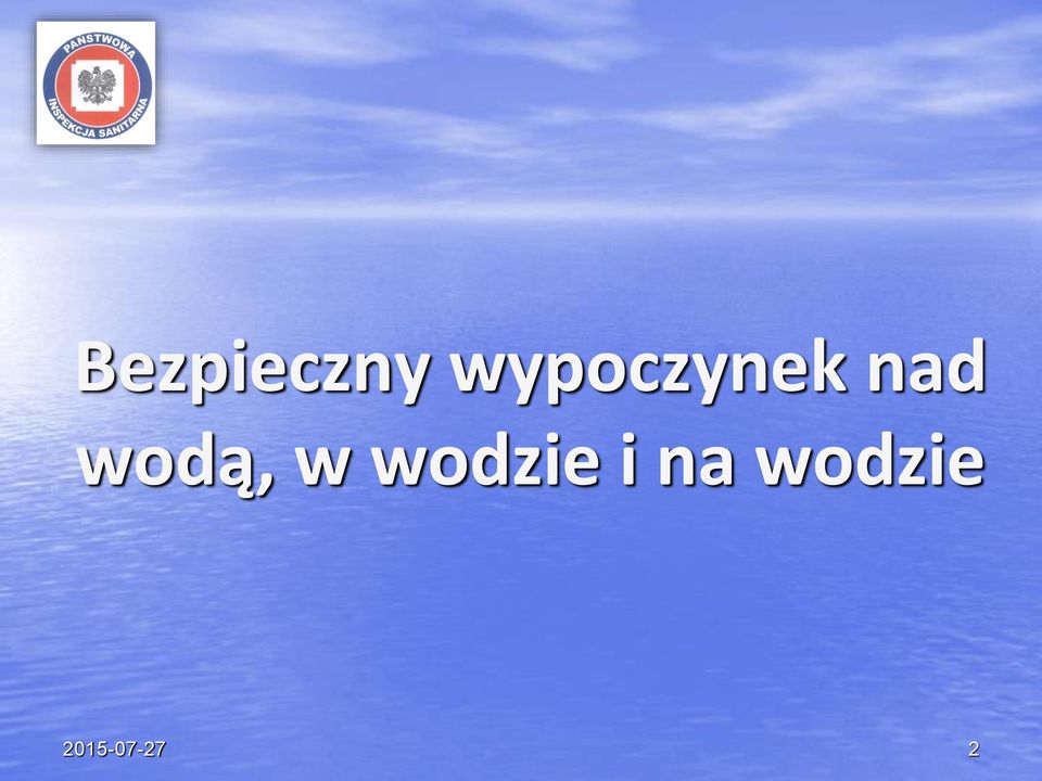 wodą, w wodzie i