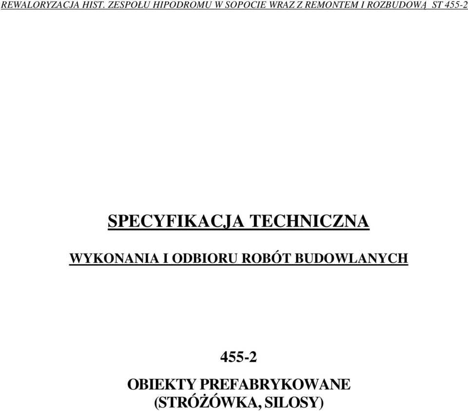 BUDOWLANYCH 455-2 OBIEKTY