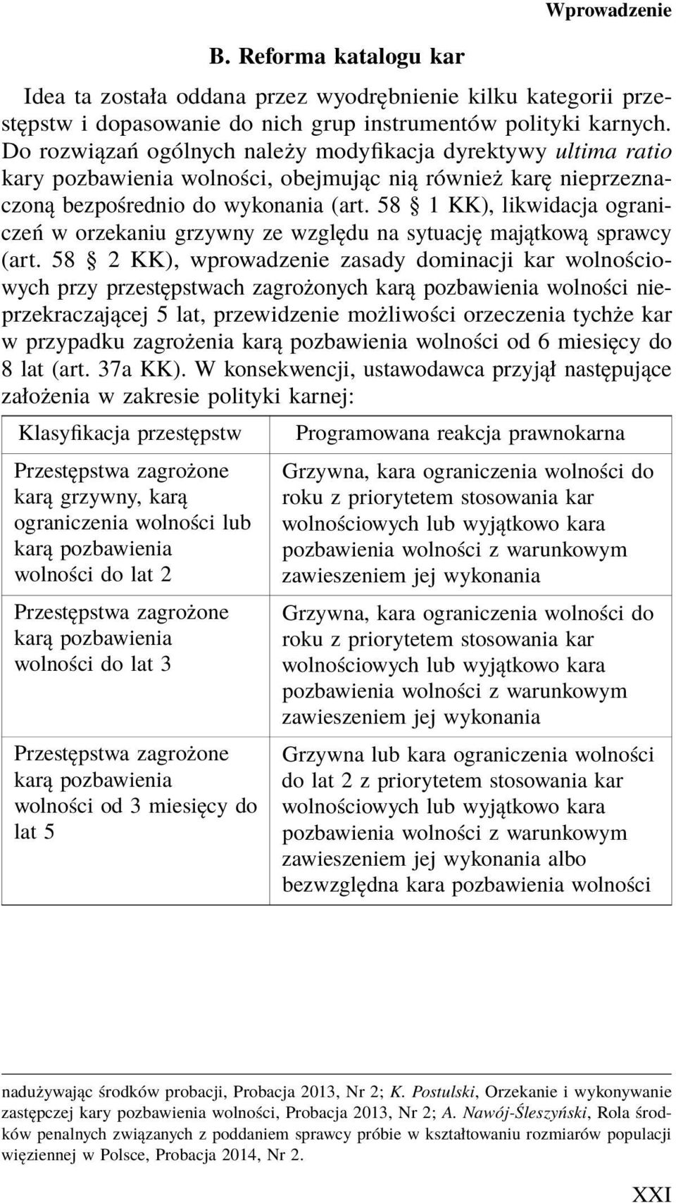58 1 KK), likwidacja ograniczeń w orzekaniu grzywny ze względu na sytuację majątkową sprawcy (art.