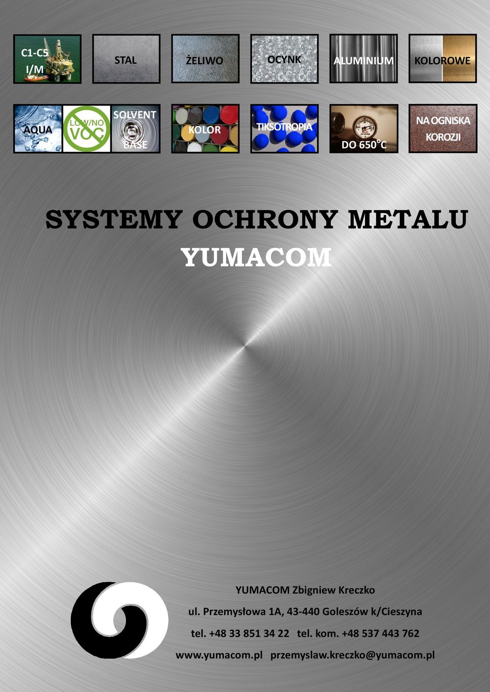 YUMACOM Zbigniew Kreczko ul. Przemysłowa 1A, 43-440 Goleszów k/cieszyna tel.