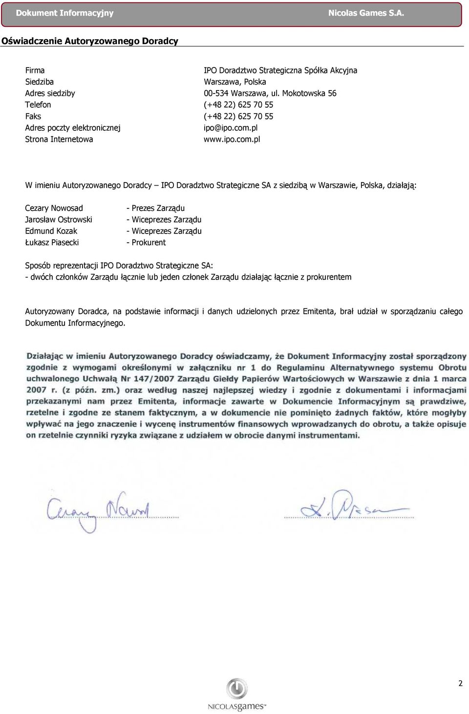 pl Strona Internetowa www.ipo.com.
