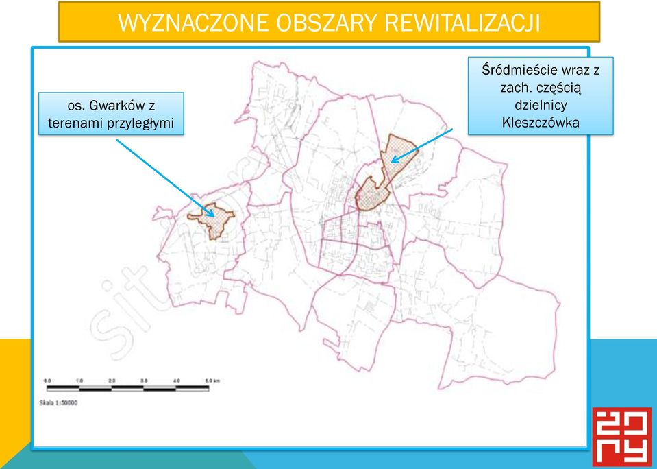 Gwarków z terenami przyległymi