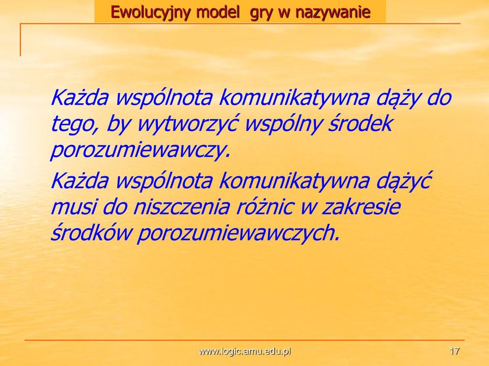 porozumiewawczy.