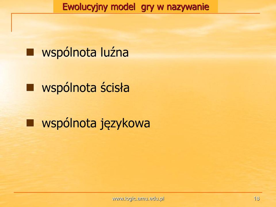 wspólnota ścisła wspólnota