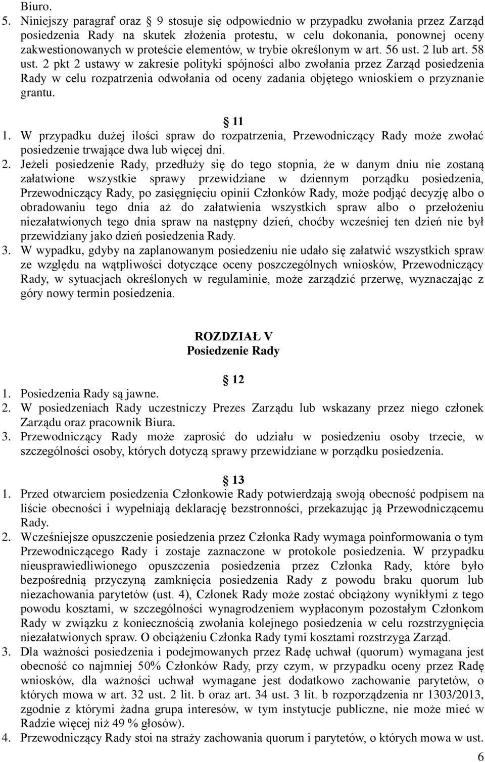 elementów, w trybie określonym w art. 56 ust. 2 lub art. 58 ust.