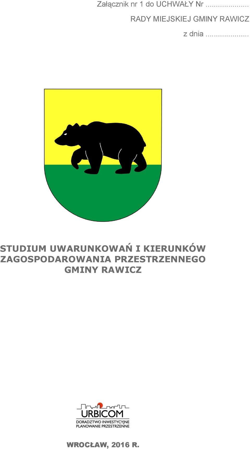 .. STUDIUM UWARUNKOWAŃ I KIERUNKÓW