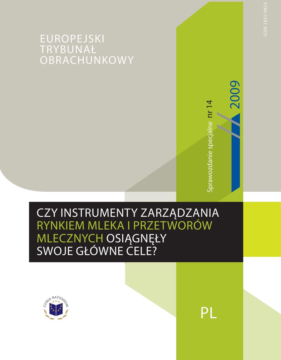 instrumenty zarządzania rynkiem mleka i