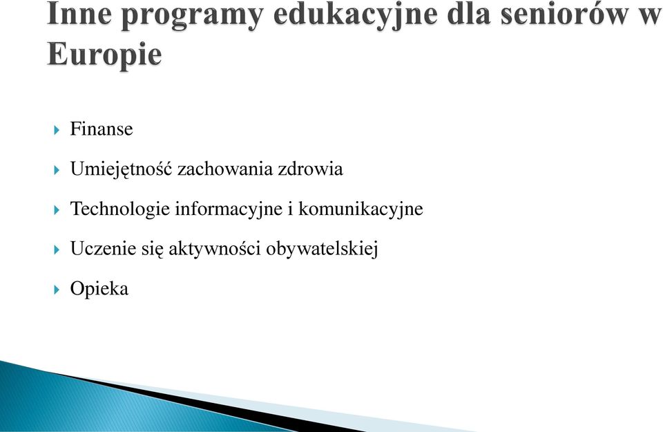 informacyjne i komunikacyjne