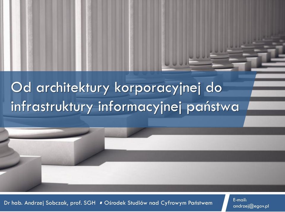 infrastruktury