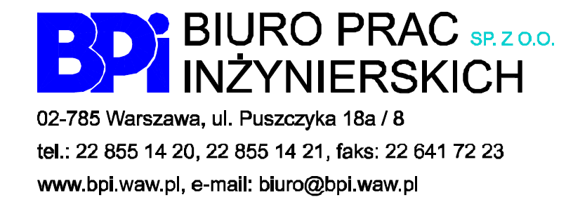 2011 Inwentaryzacja zieleni wzdłuż