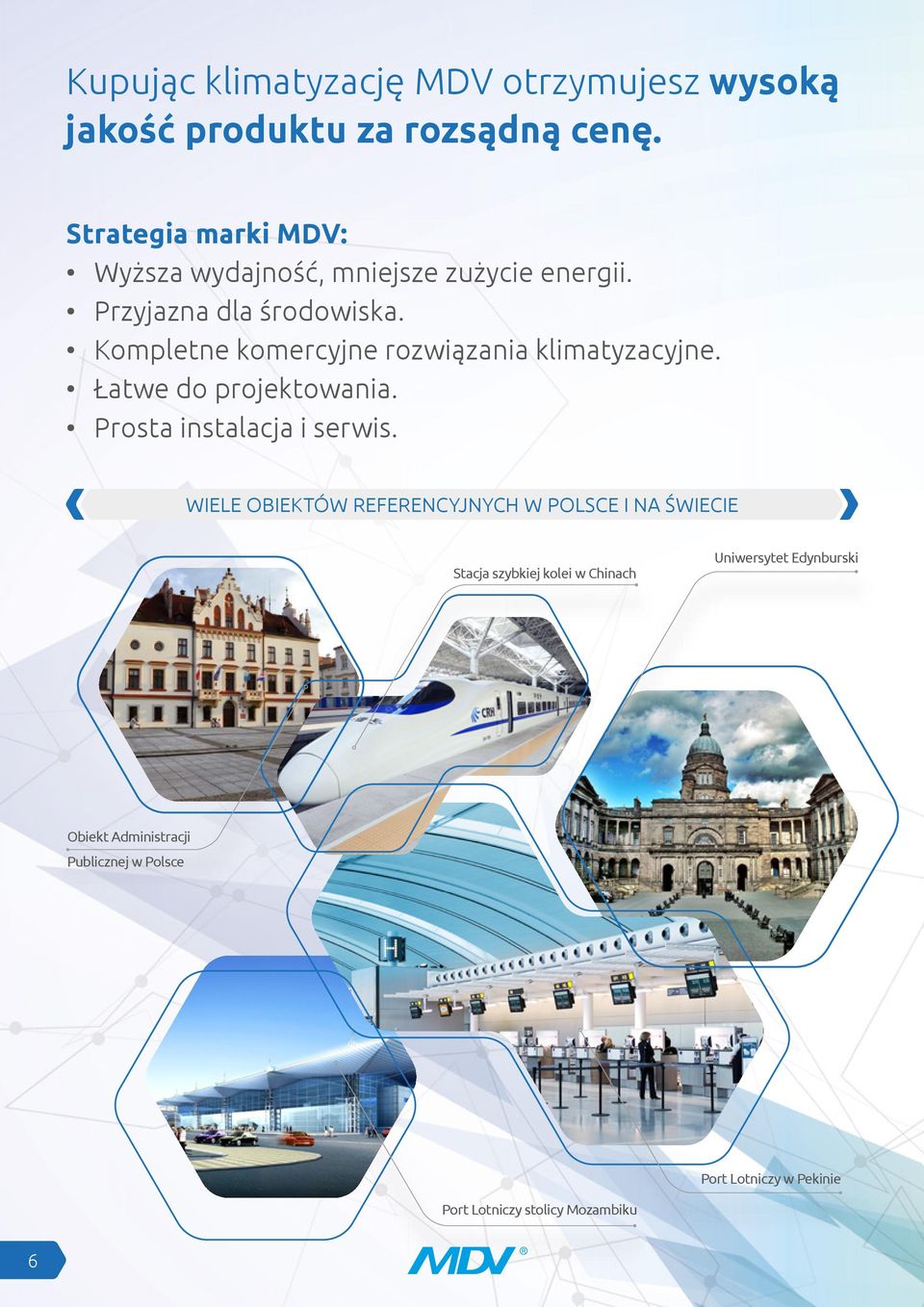 Kompletne komercyjne rozwiązania klimatyzacyjne. Łatwe do projektowania. Prosta instalacja i serwis.