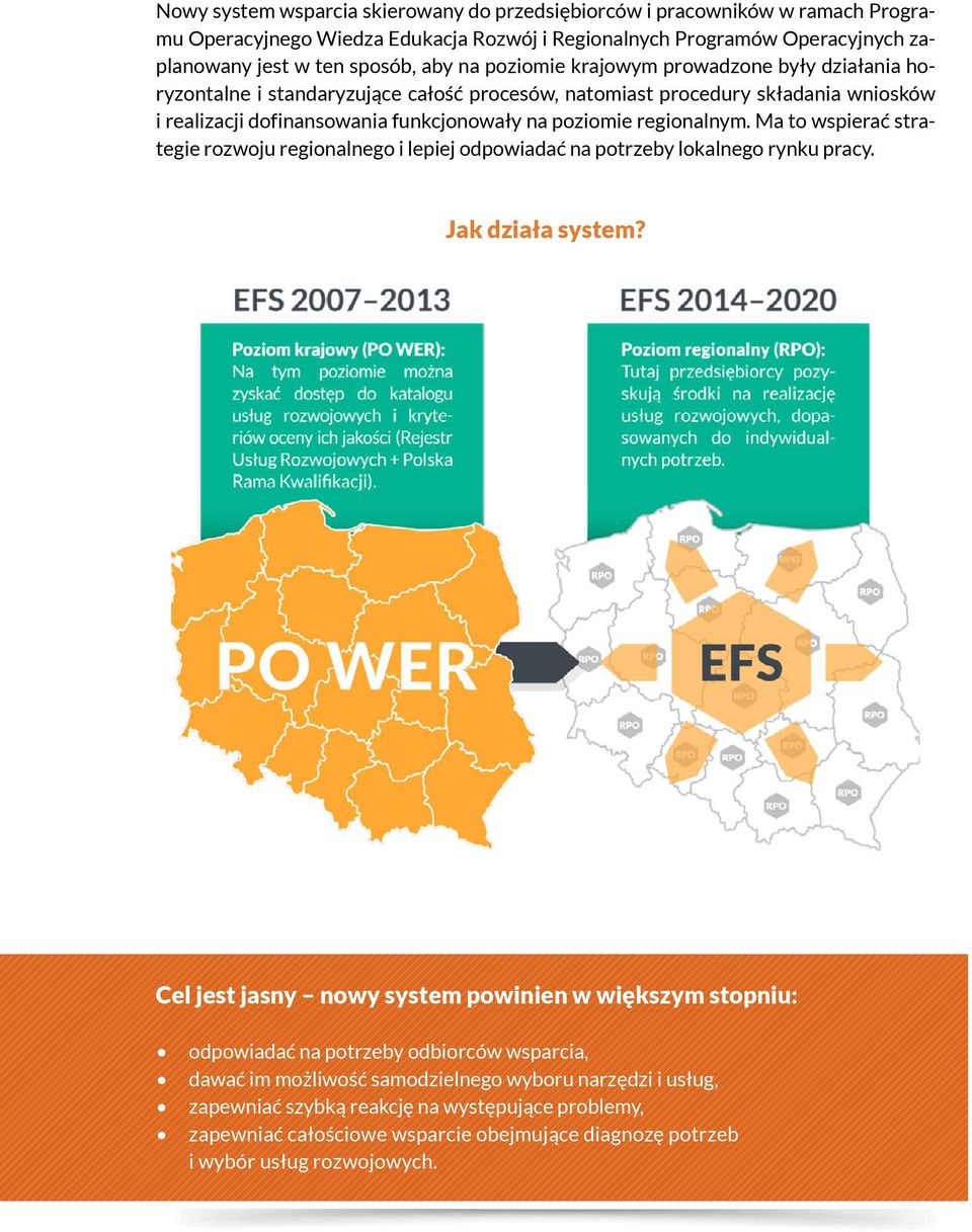 Ma to wspierać strategie rozwoju regionalnego i lepiej odpowiadać na potrzeby lokalnego rynku pracy. Jak działa system?