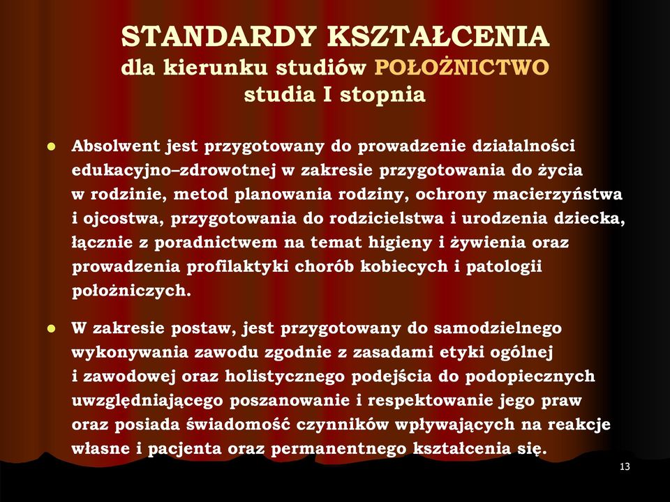 chorób kobiecych i patologii położniczych.