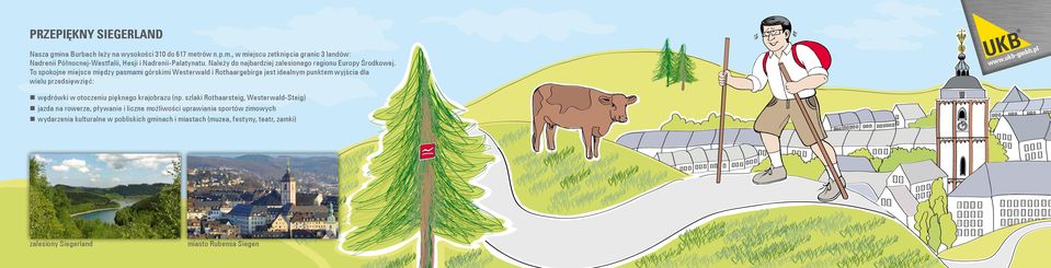 To spokojne miejsce między pasmami górskimi Westerwald i Rothaargebirge jest idealnym punktem wyjścia dla wielu przedsięwzięć: wędrówki w otoczeniu pięknego