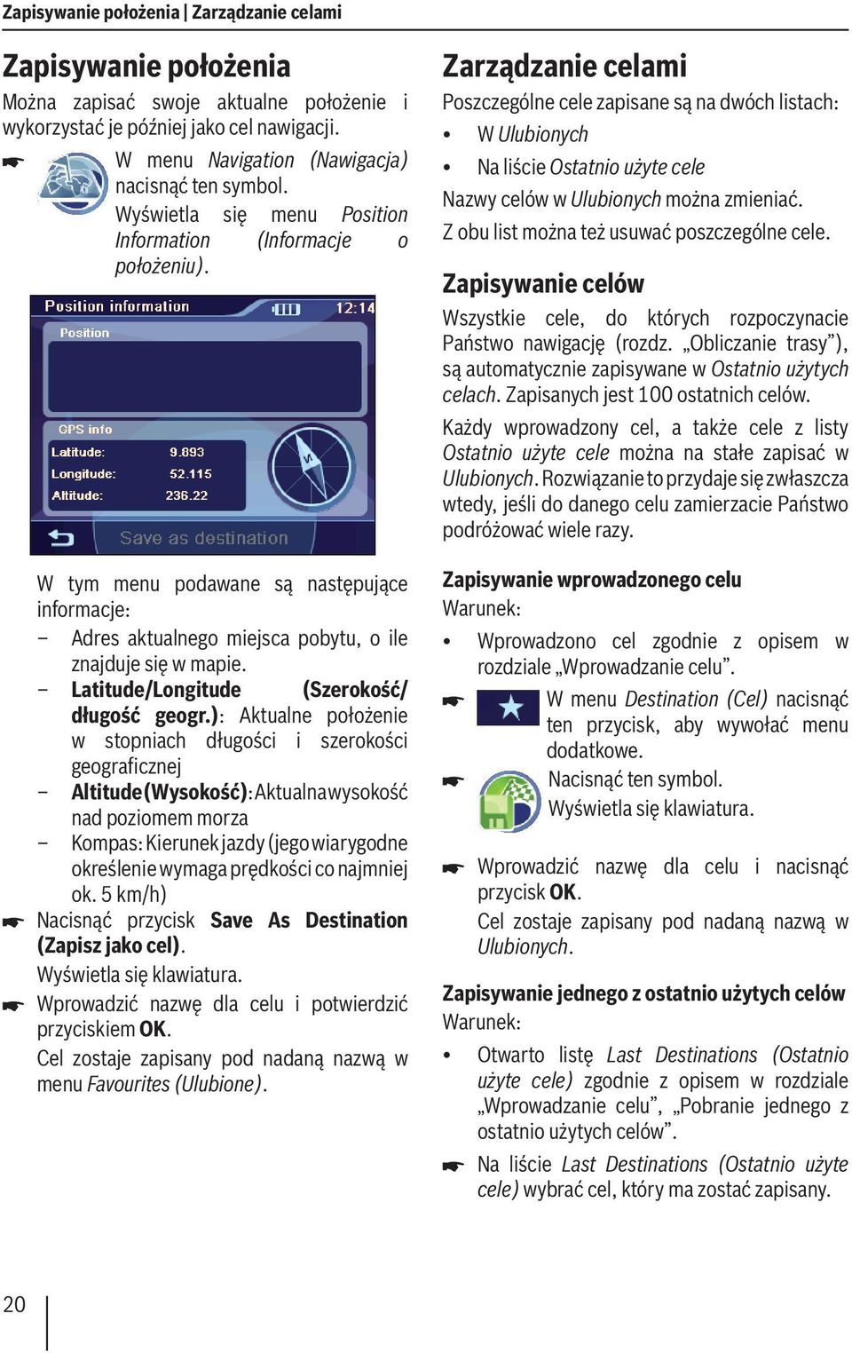 Latitude/Longitude (Szerokość/ długość geogr.