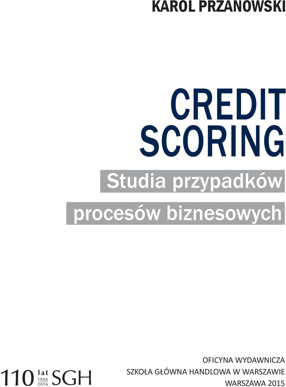 biznesowych OFICYNA WYDAWNICZA