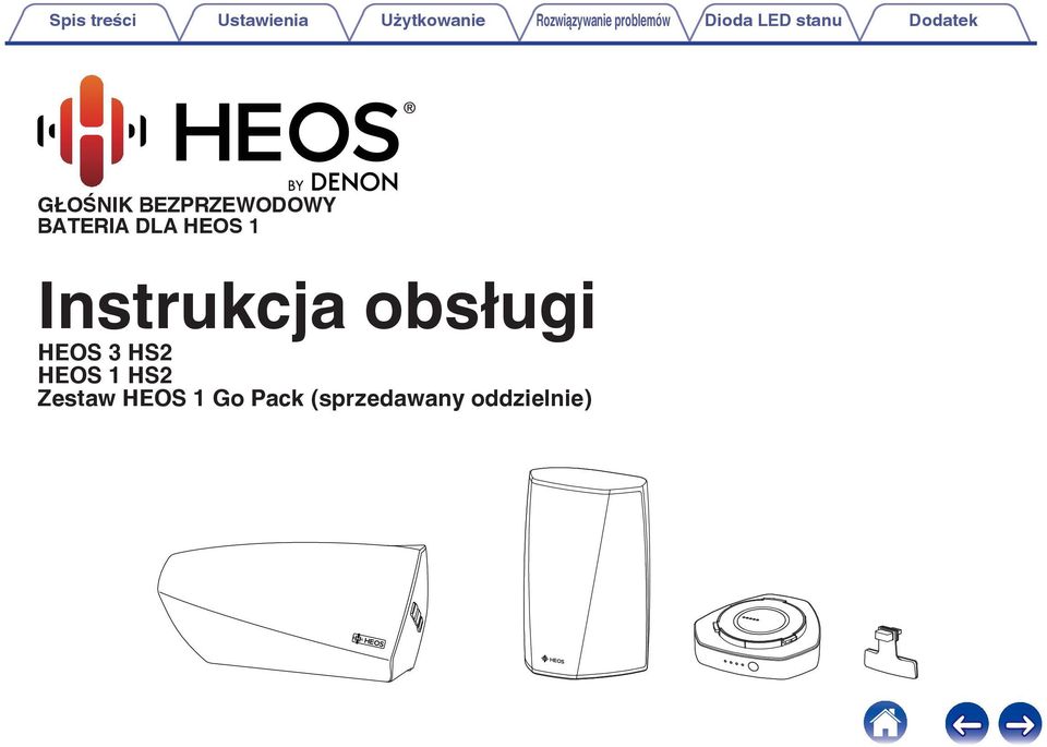 HEOS 3 HS2 HEOS HS2 Zestaw
