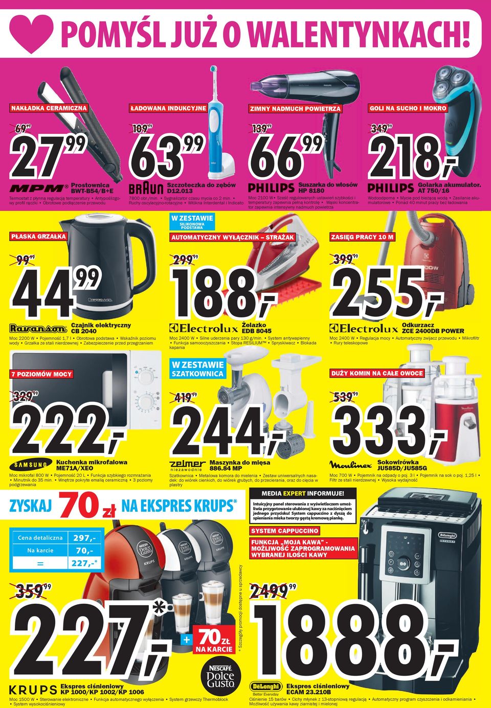podłączenie przewodu PŁASKA GRZAŁKA 63 109 Szczoteczka do zębów D12.013 7800 obr./min. Sygnalizator czasu mycia co 2 min.