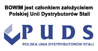 Grupa Kapitałowa Bowim Jeden z głównych dystrybutorów stali na polskim rynku Posiada OGÓLNOPOLSKĄ SIEĆ DYSTRYBUCJI 11 oddziałów 6 magazynów 1 zbrojarnia 1 centrum serwisowe