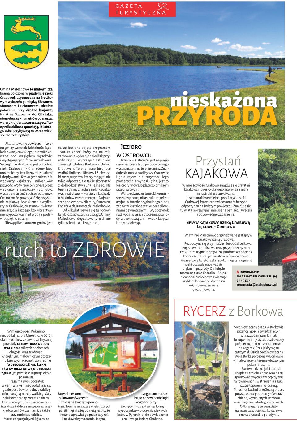 większe rzesze turystów.