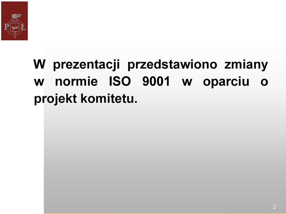 w normie ISO 9001 w