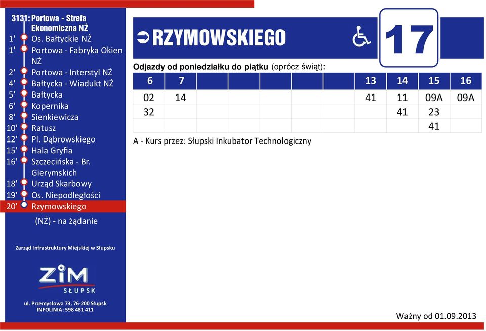 Bałtycka Kopernika Sienkiewicza Ratusz Pl. Dąbrowskiego Hala Gryfia Szczecińska - Br.