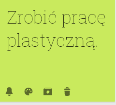 Google Keep. Dodaj notatkę. Dodaj obraz.