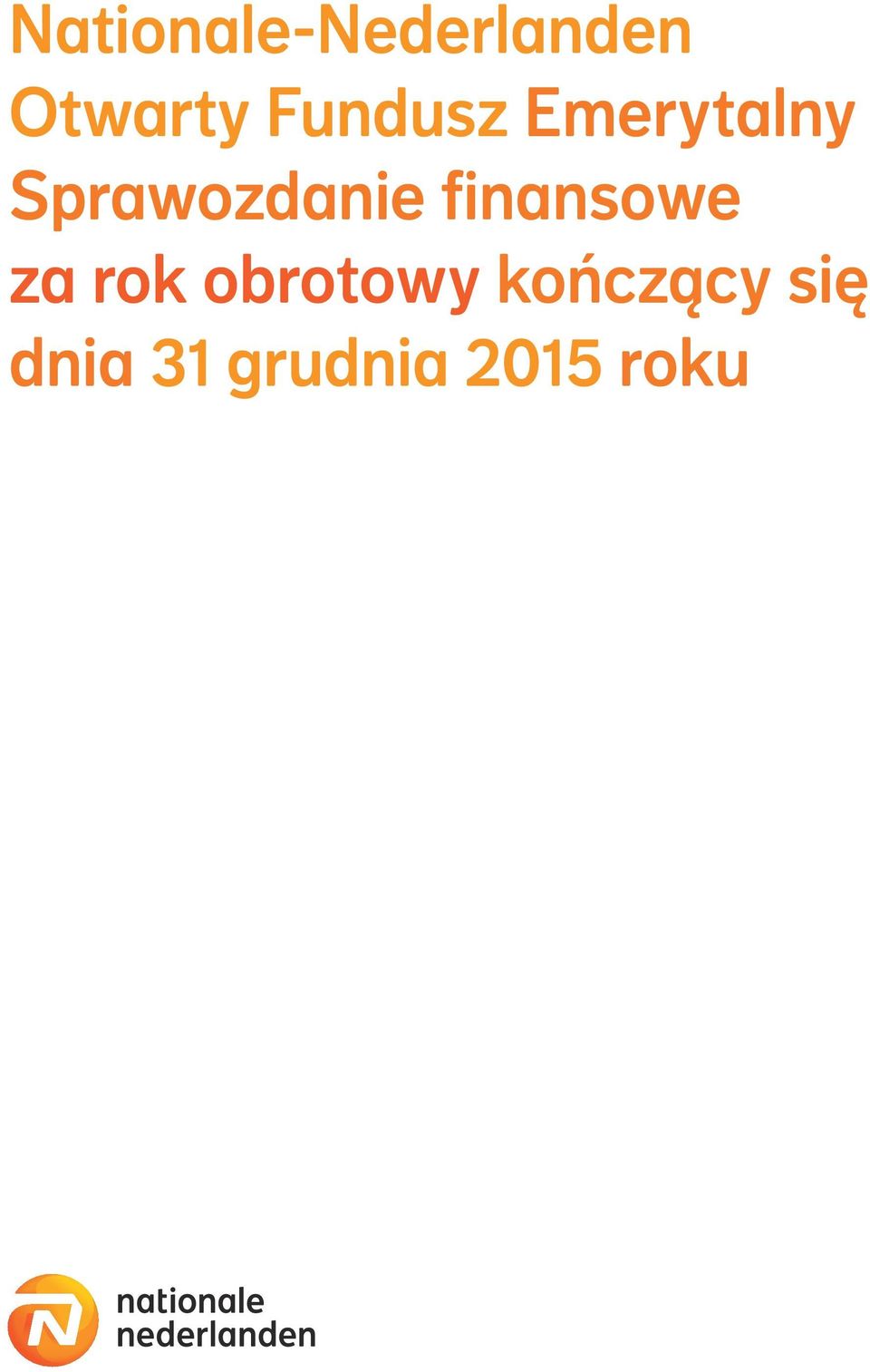 finansowe za rok obrotowy
