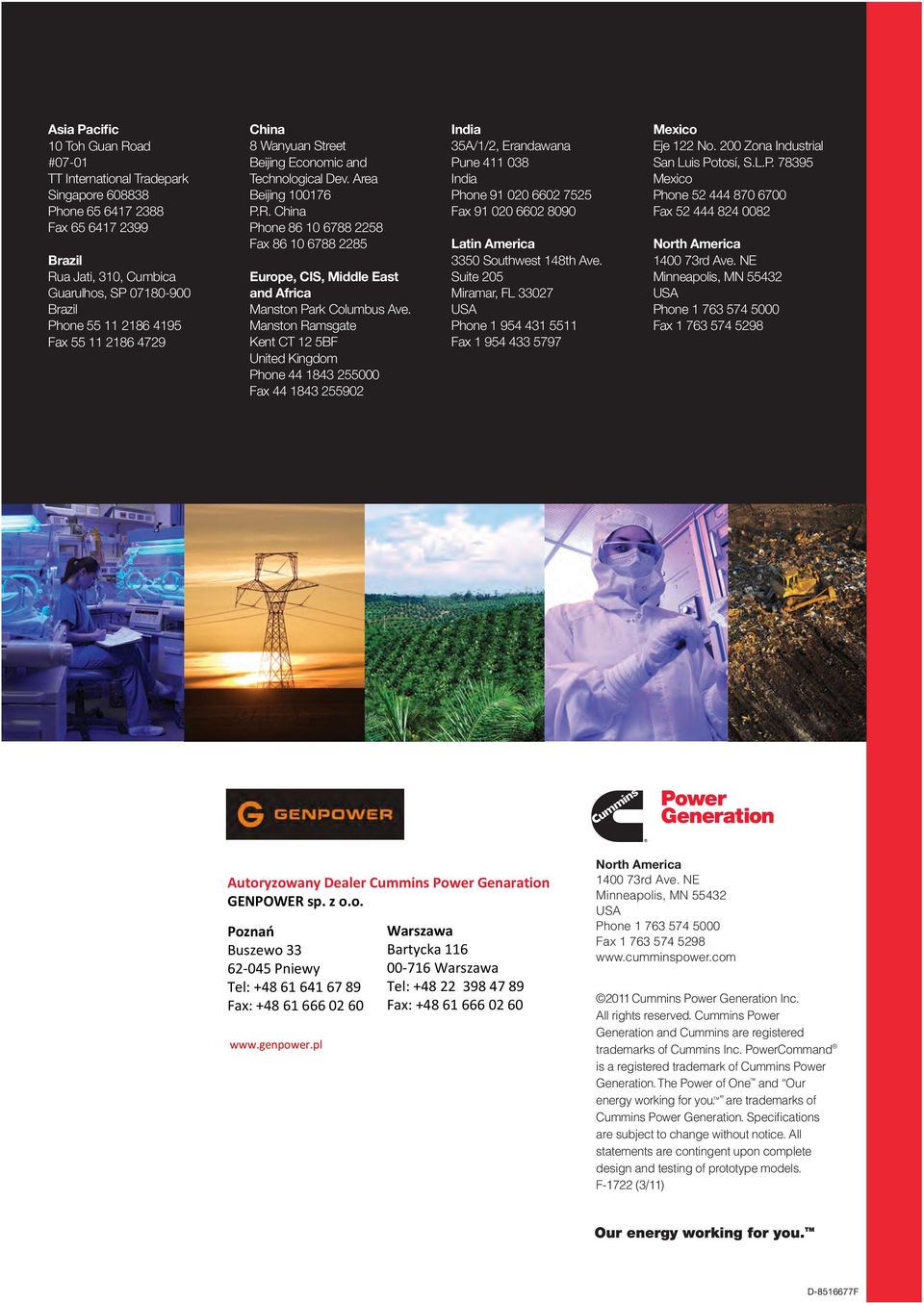 China Phone 86 10 6788 2258 Fax 86 10 6788 2285 Europe, CIS, Middle East and Africa Manston Park Columbus Ave.
