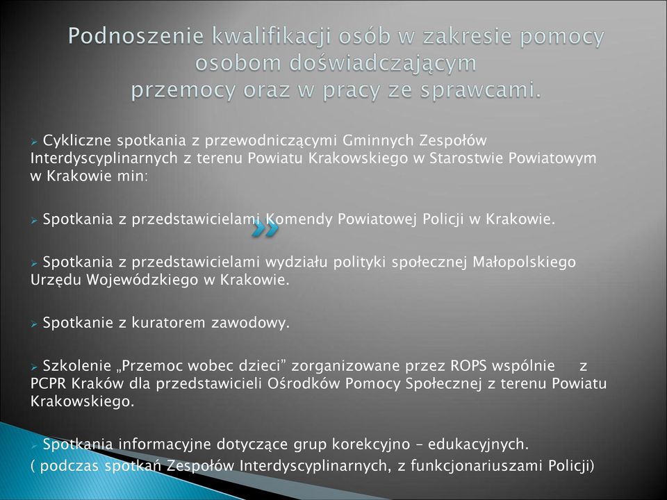 Spotkanie z kuratorem zawodowy.