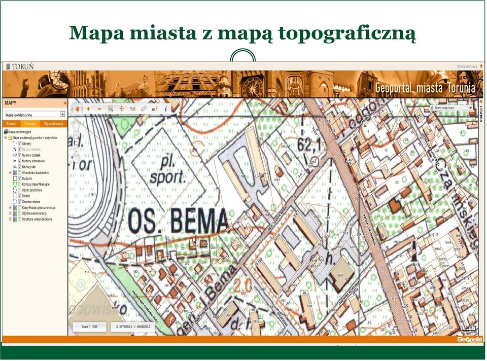 mapą