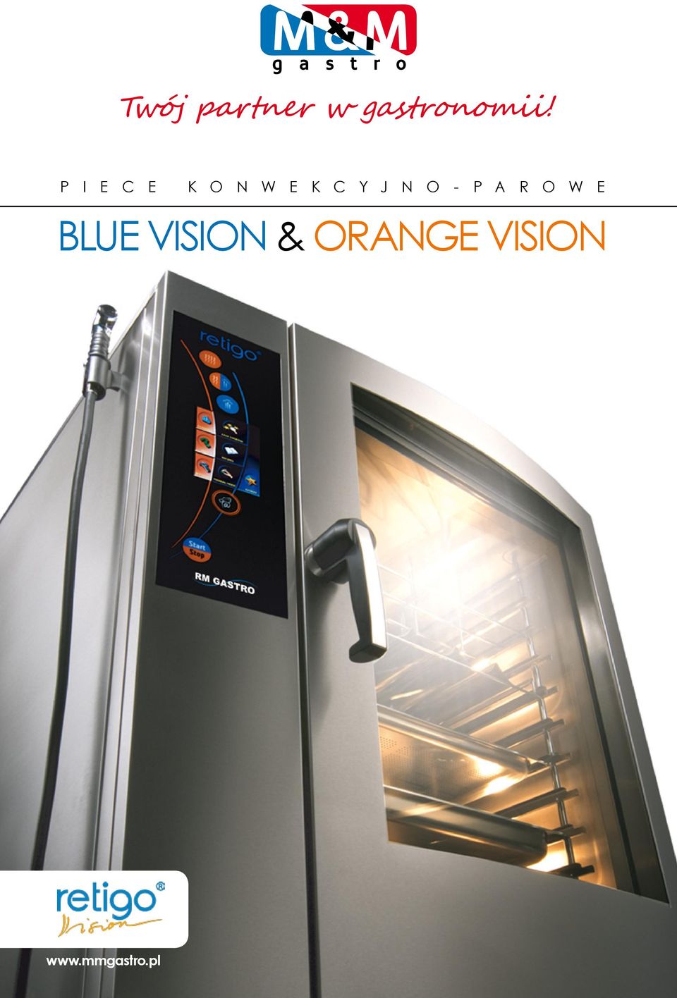 E BLUE VISION & ORANGE