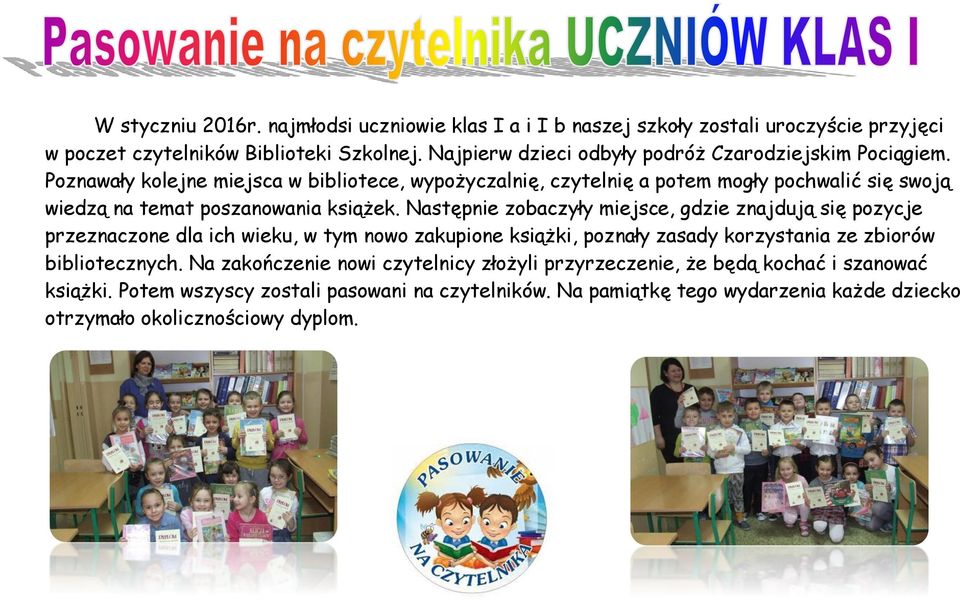 Poznawały kolejne miejsca w bibliotece, wypożyczalnię, czytelnię a potem mogły pochwalić się swoją wiedzą na temat poszanowania książek.