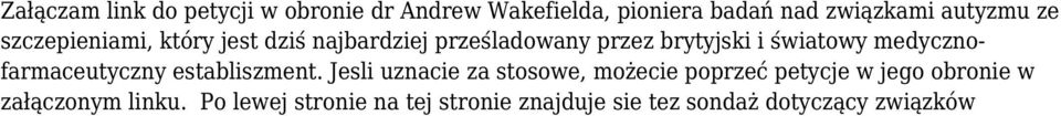 medycznofarmaceutyczny establiszment.