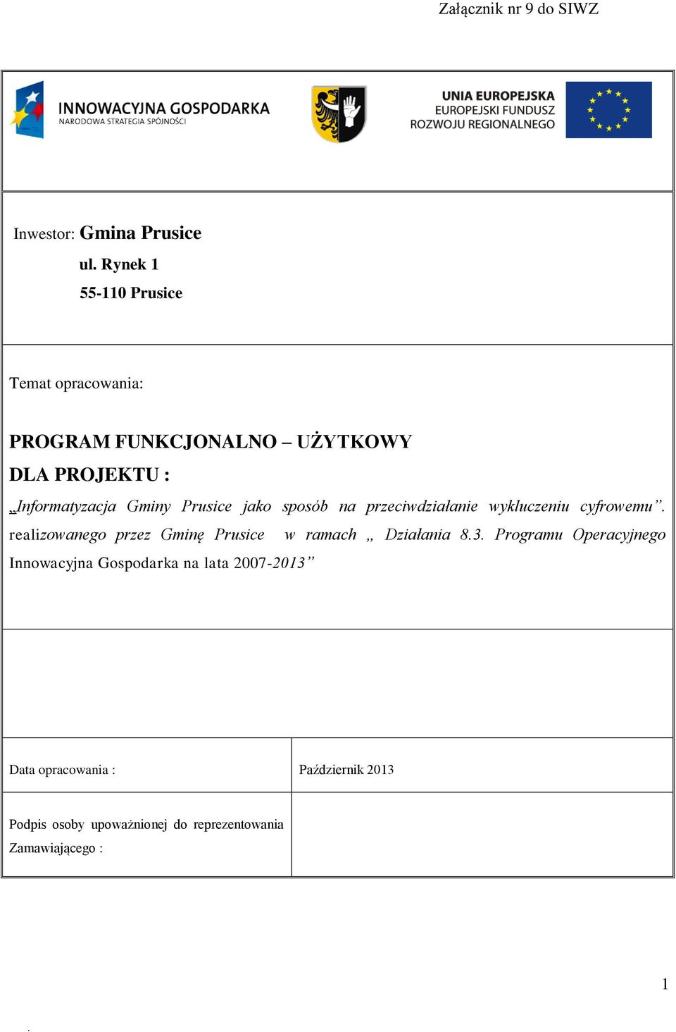 Prusice jako sposób na przeciwdziałanie wykluczeniu cyfrowemu.