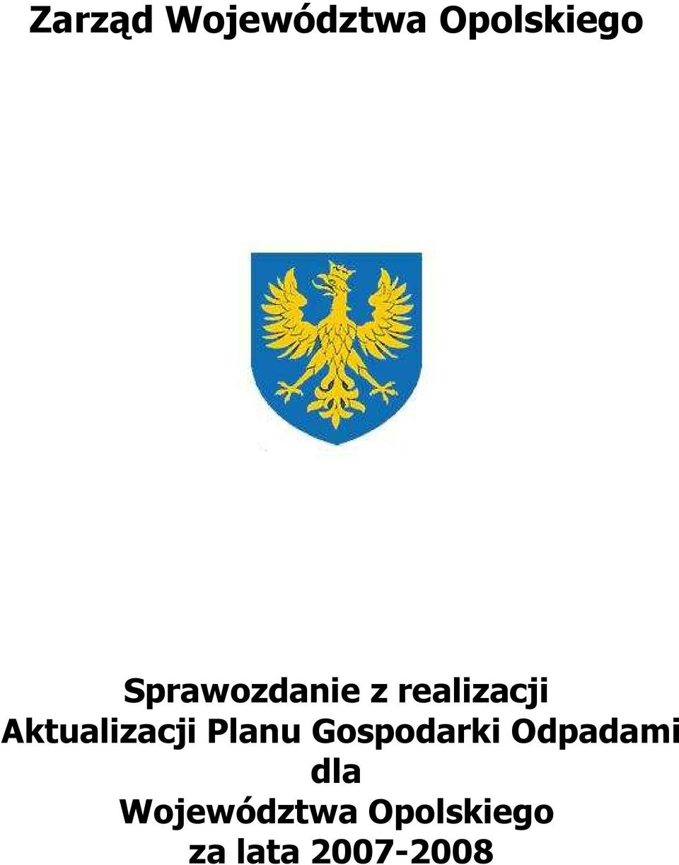 Aktualizacji Planu Gospodarki