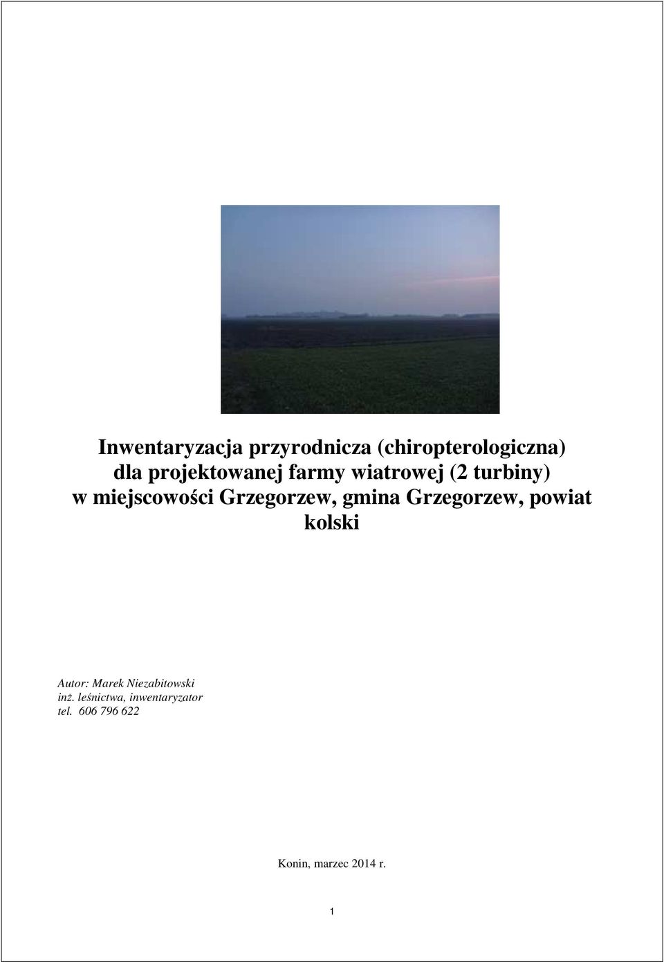 Grzegorzew, gmina Grzegorzew, powiat kolski Autor: Marek