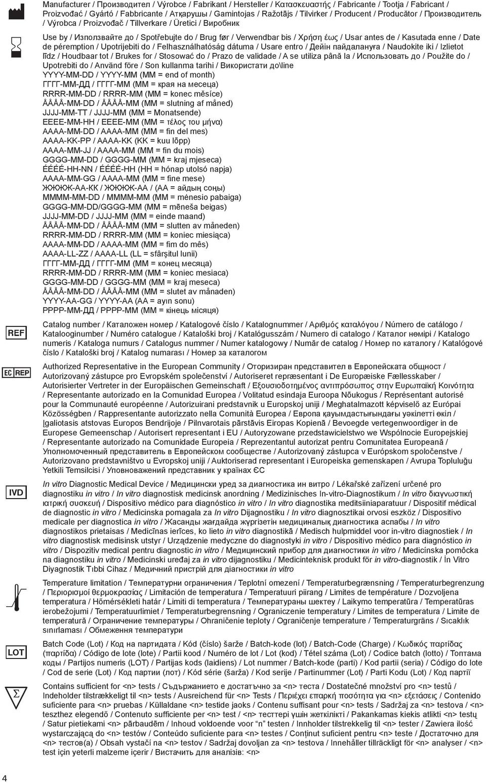 Kasutada enne / Date de péremption / Upotrijebiti do / Felhasználhatóság dátuma / Usare entro / Дейін пайдалануға / Naudokite iki / Izlietot līdz / Houdbaar tot / Brukes for / Stosować do / Prazo de