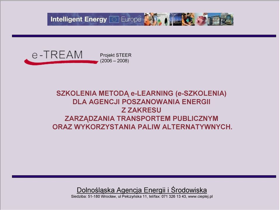 POSZANOWANIA ENERGII Z ZAKRESU ZARZĄDZANIA