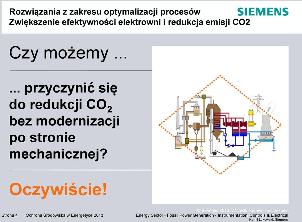 ..... przyczynić się do redukcji CO 2 bez modernizacji po stronie mechanicznej?