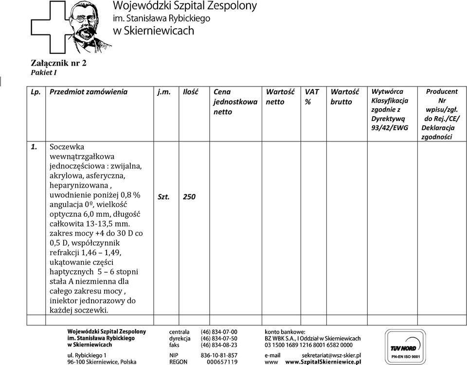 mm, długość całkowita 13-13,5 mm.