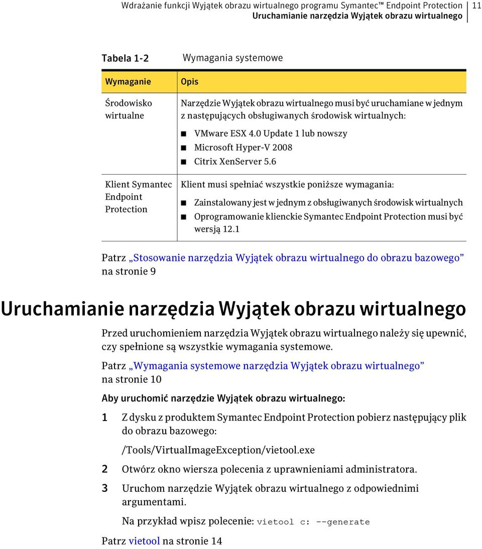 0 Update 1 lub nowszy Microsoft Hyper-V 2008 Citrix XenServer 5.