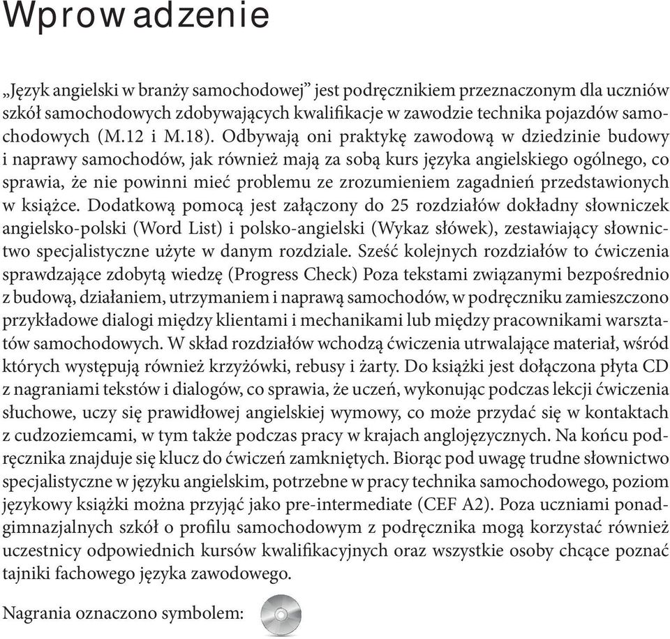 przedstawionych w książce.