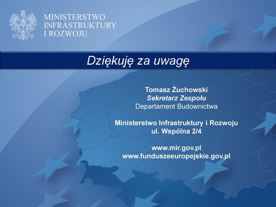 Ministerstwo Infrastruktury i Rozwoju ul.