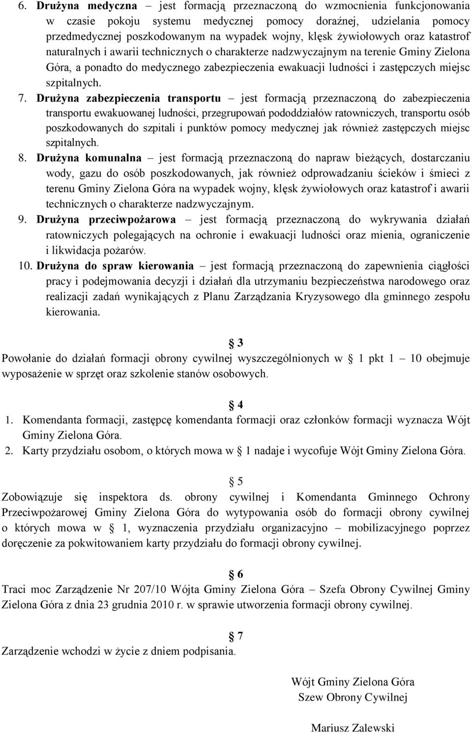 szpitalnych. 7.